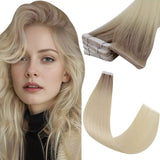 virgin injection seamless invisible tape in hair extensions