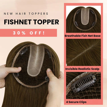 virgin hair natural hair toppers for women brown hair