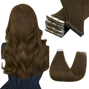 real human hair virgin tape in hair