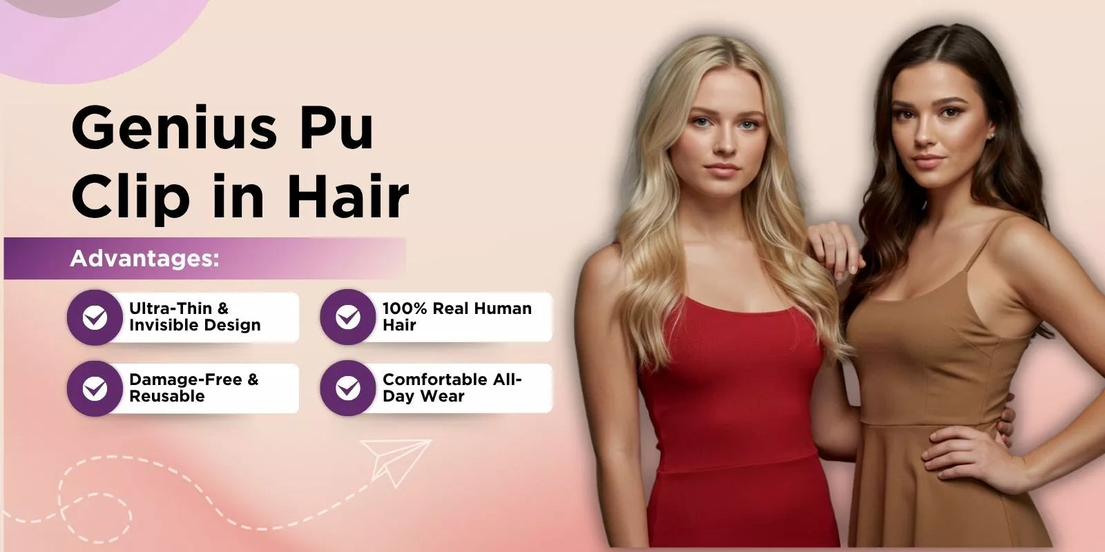 genius clip in hair thick hair extensions