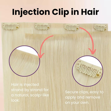 natural clip in hair extensions blonde hair