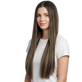 best real hair clip in extensions brown hair extensions clip in
