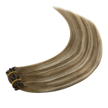 natural clip in hair extensions balayage hair extensions