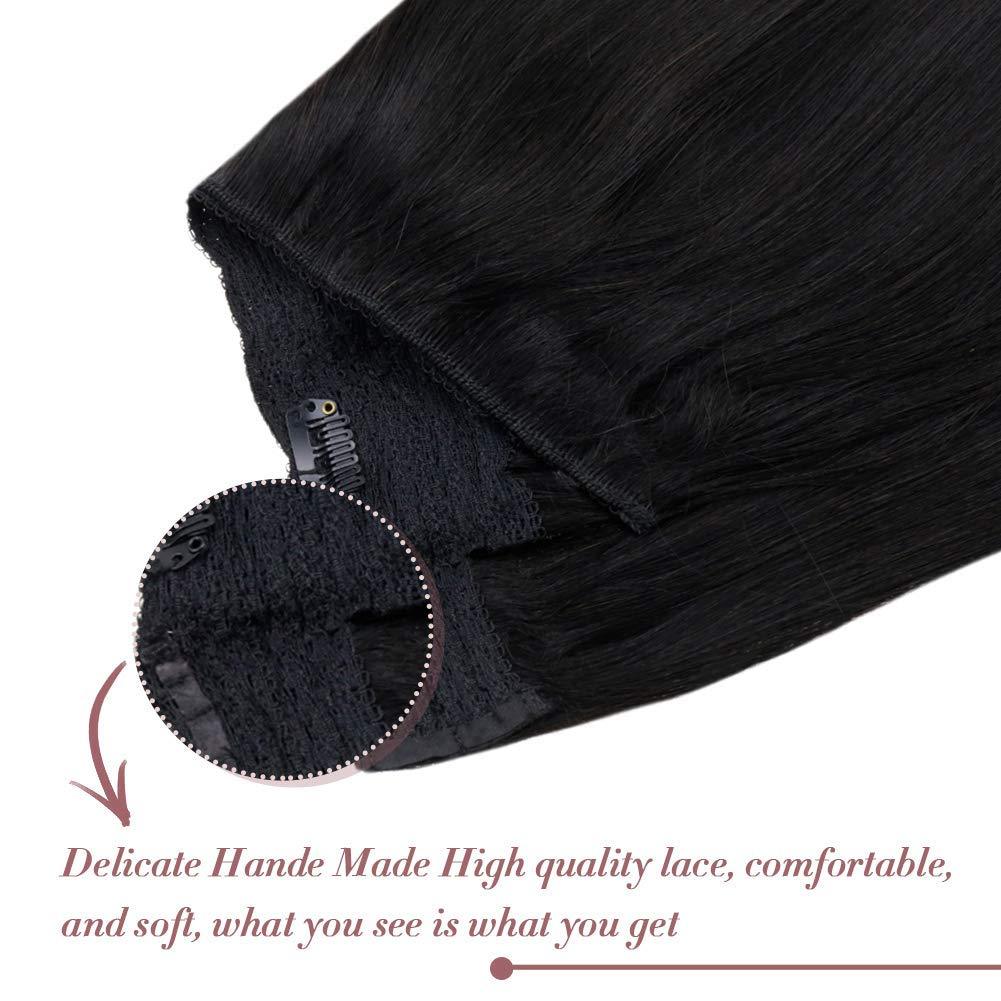easy to apply wire hair extensions human hair
