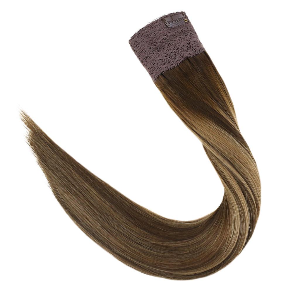 remy invisible wire hair extensions