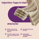 invisible tape in hair
