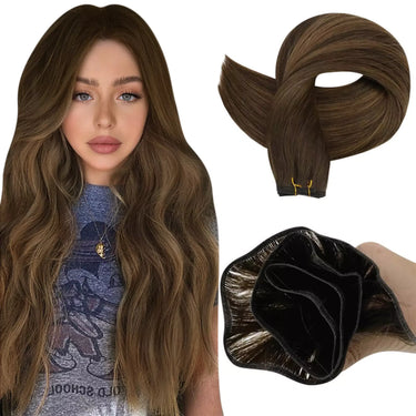 virgin flat weft human hair weft bundles
