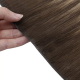 injection tape in weft extensions