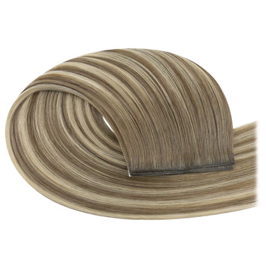 balayage tape in weft hair extensions