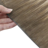 straight hair extensions tape in weft balayage hair extensions