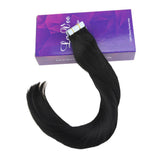 affordable tape in hair extensions jet black human hair extensions