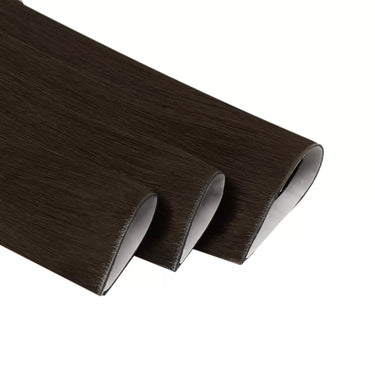 brown tape in weft invisible hair extensions for thin hair