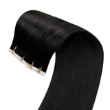 virgin human hair seamless tape in hair extensions