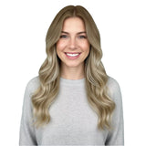 balayage clip in hair extensions remy hair