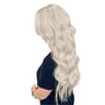 remy hair clip in extensions white blonde hair