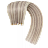 blonde tape in hair extensions
