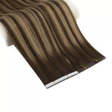 brown hair extensions tape in hair extensions