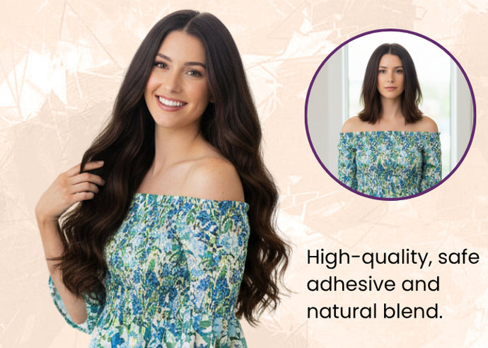 classical tape in extensions darkest brown