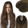 virgin fishnet hair topper silk base hair topper