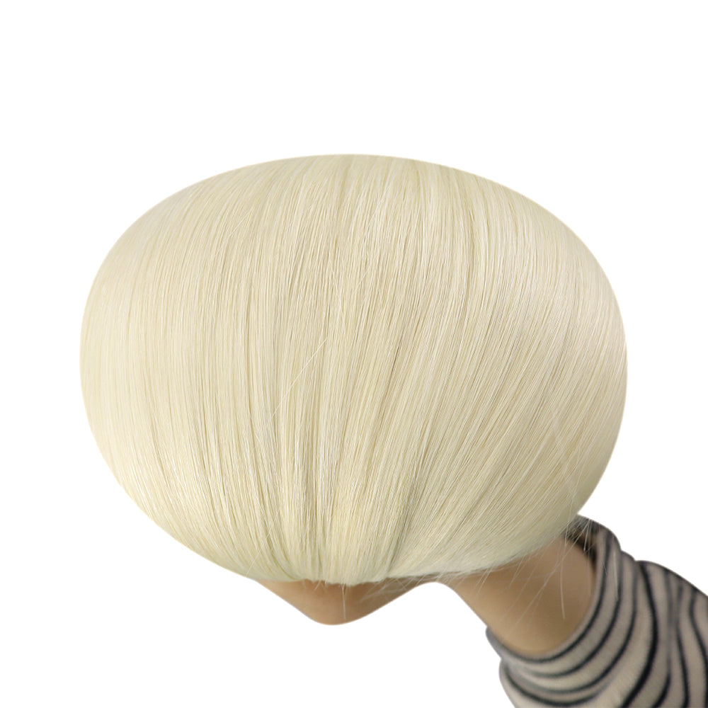 virgin flower injection tape in hair extensions whitest blonde