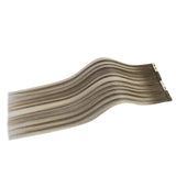 virgin hair real human hair injection tape in hair