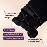 invisible hole weft butterfly weft extensions