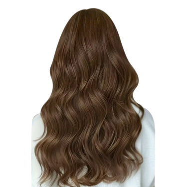 invisible hole pu flat weft virgin hair dark brown