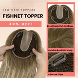 female hair pieces for thinning hair on top