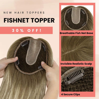 female hair pieces for thinning hair on top