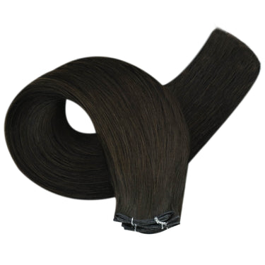 virgin hair genius weft straight darkest brown