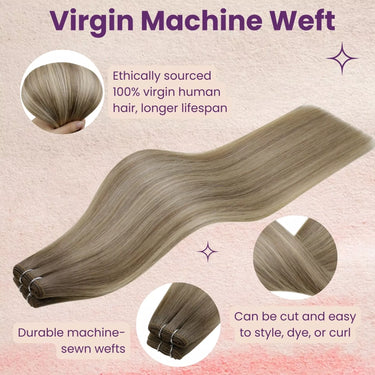 weft human hair extensions machine weft hair extensions