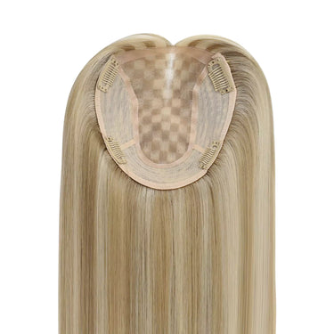 mono base clip on hair topper