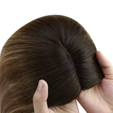 virgin hair topper hair piece for women