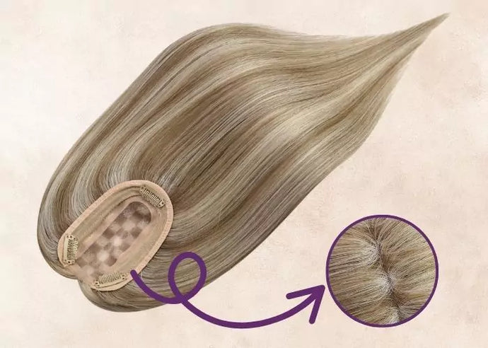 real hair toppers for women