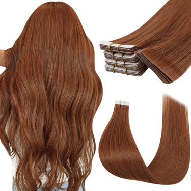 virgin hair injected tape in hair extensions