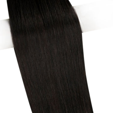 k tip hair extensions black