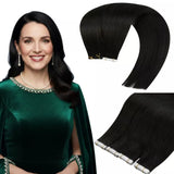 black tape in hair extensions