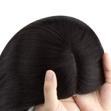 hair topper for short hair black hair