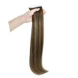 real hair extensions tape in