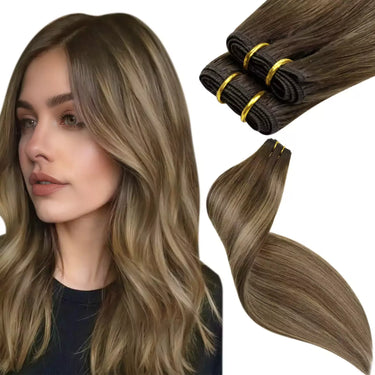virgin hair sew in weft hair extensions