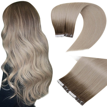 virgin human hair real hair tape ins