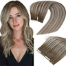 real hair tape in extensions