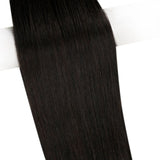 fusion hair extensions black