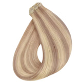 human hair weft bundles highlight blonde