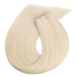 xo invisible weft extensions blonde hair butterfly weft