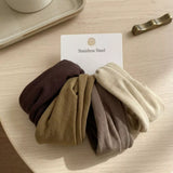 4pcs set wide hair tie