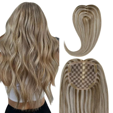 real hair topper womens hair topper