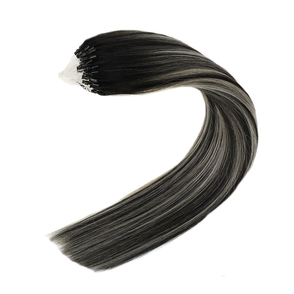 micro ring beads hair extensions
