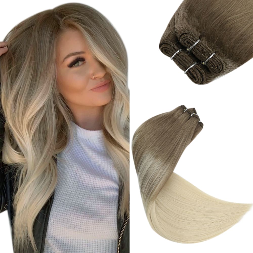 invisible weft hair extensions