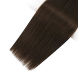 silk smooth machine tied hair weft